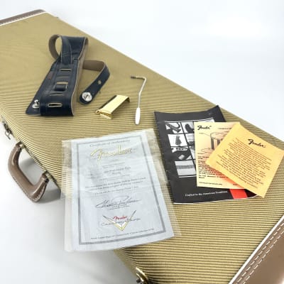 2003 Fender Custom Shop ’56 Stratocaster Relic – Black image 16