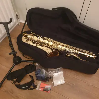 Monzani MZTS-100L Bb-Tenor Saxophone (Bundle) image 1
