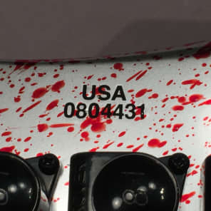Washburn  USA Custom  Shop WV540 Chrome Murder Weapon V - Owned by Scott Ian of Anthrax image 11
