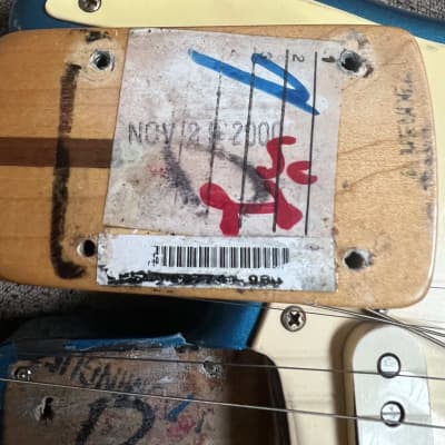 Fender American Vintage '57 Stratocaster 1990s - Relic Blue image 20