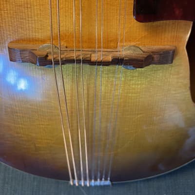 Harmony A-style Mandolin 1950-60s Sunburst image 5