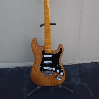 Callahan Guitars Stratocaster Copy 2019 Amber Polyurethane image 1