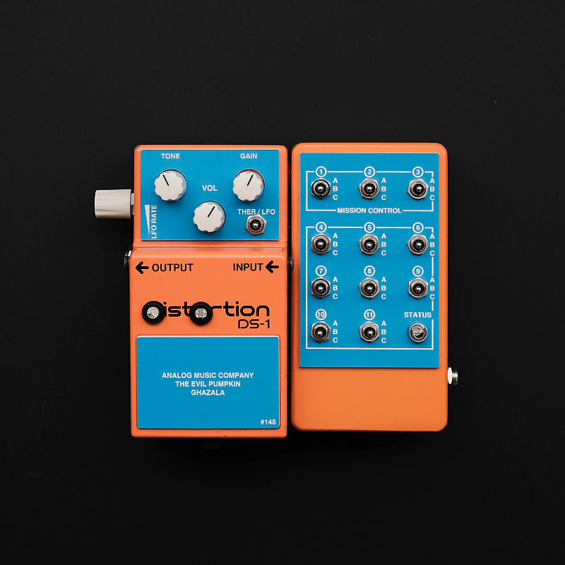 Analog Music Company DS-1 The Evil Pumpkin Ghazala Gulf | Reverb UK