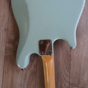Fender Mandocaster / Mando Strat Relic  1963 reissue Natural Nitro image 11