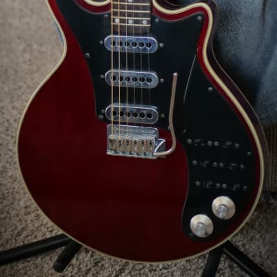 Burns Brian May Signature Red Special 2000s--with Burns case! for sale