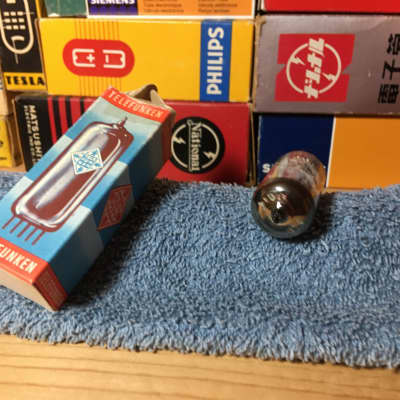 1 x NOS Telefunken E188CC Diamond◇Bottom ~ OE Boxed Grail Tone ~ E88CC CCa Upgrade ~ 3 Available ~ Layered Holographic Tone Sparkley Highs Warm Bass Smooth Imaging Organic Response image 6