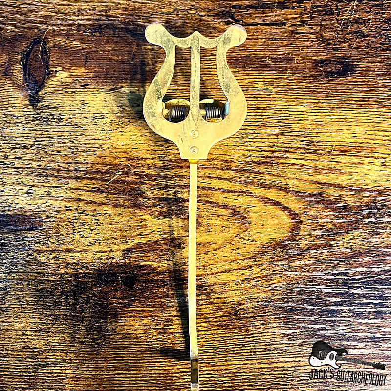 Zottola Products Lyre Music Holder (1960s Brass) Reverb