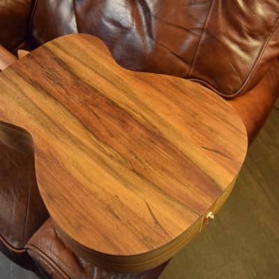 Luthier Built Cabot Guitars Sitka / Mutenye OM B stock 2019 Nitrocellulose Lacquer / Oil  Varnish image 10