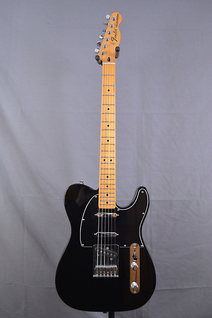Fender Telecaster 3 pickup MIM 2008 Black | Reverb