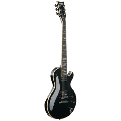 Schecter Solo-II Blackjack Electric Guitar, Gloss Black image 4