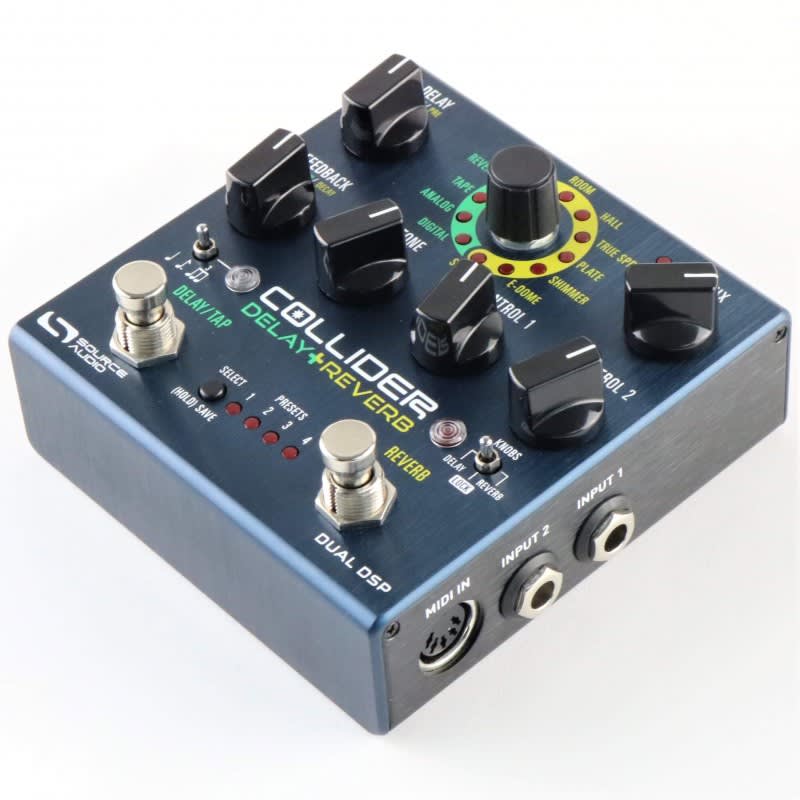 Source Audio SA263 Collider Delay+Reverb Guitar Effects Pedal | Reverb