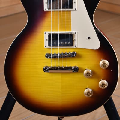 Epiphone 60th Anniversary Tribute Plus Outfit 1959 Les Paul Standard Aged Dark Burst with Case image 4