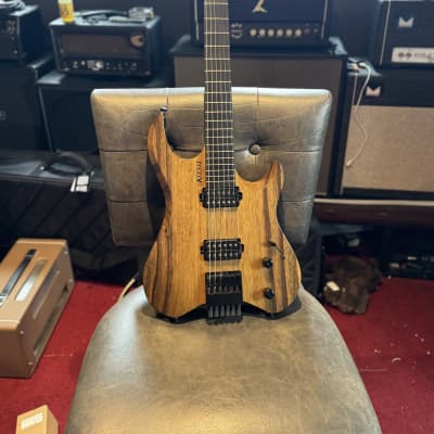 Kiesel Vader 8-String Matte Black Limba Electric Guitar w