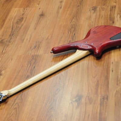 Warwick Rockbass Corvette $$ 5 Burgundy Red image 13