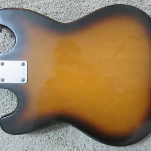 Vintage 1960s Teisco Guitar Gold Foil Rare Ry Cooder 2 Pick Up Clean! Gritty Raw Blues Mach image 5