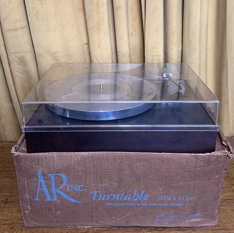 Acoustic Research ARXA Turntable 1960s  			