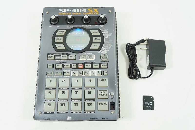 ROLAND SP-404 SX Dr. Sample Sampler SP-404SX BOSS w/ SD, 100-240V SPU