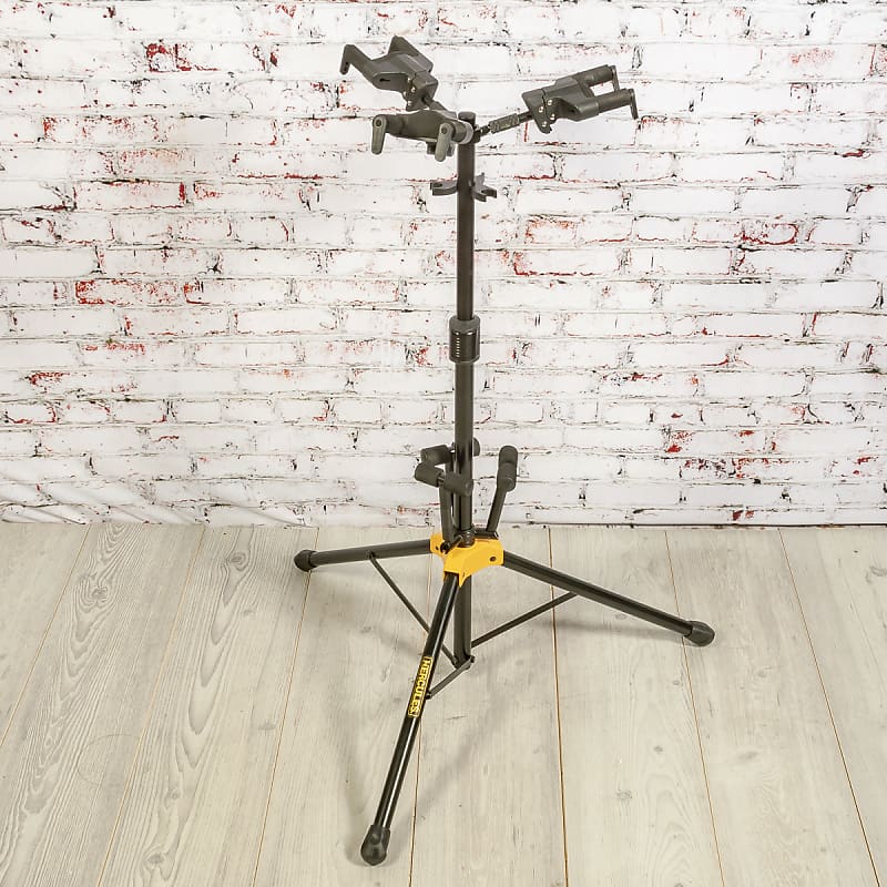 Hercules 3 Guitar Stand Folding Guitar Triple Stand Reverb
