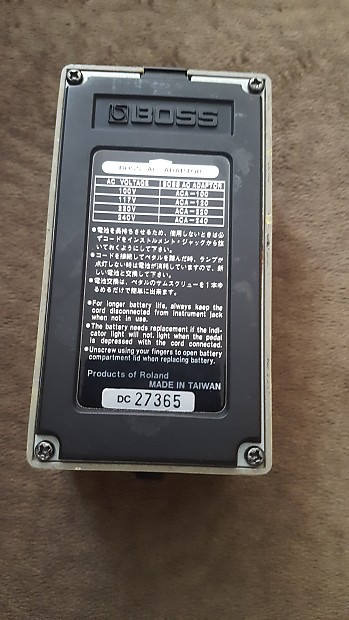 ギター BOSS SD-1 ANALOG.MAN SilverMod Push-Pull Analog Man Boss SD-1/808