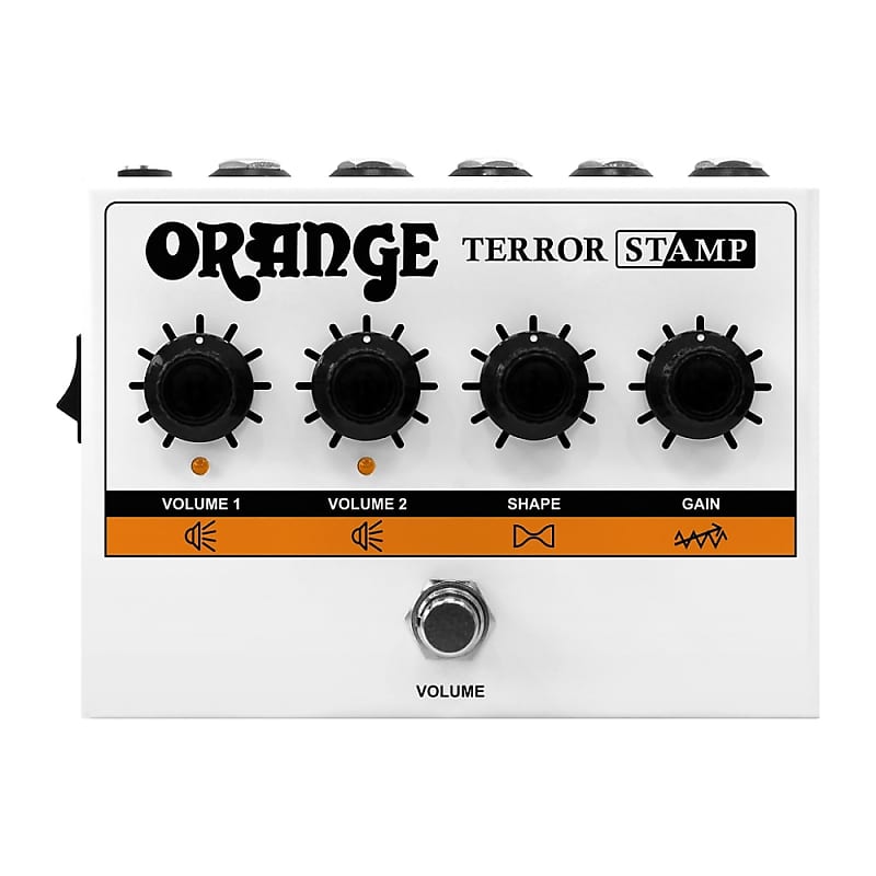 Orange Terror Stamp 20-watt Valve Hybrid Guitar Amp Pedal with Shape Control image 1