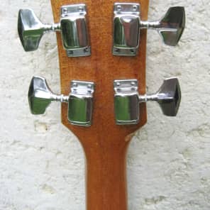 Conqueror EB-2 Bass Guitar, 1960's, Japan, Burgandy, Very Cool image 13