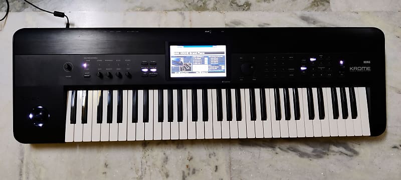 Korg Krome 61 Music Workstation (with Custom Padded Keyboard Gig Bag + Original Accessories) image 1