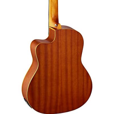 Ortega Traditional Series - Made in Spain Left-Handed Solid Top Classical Guitar w/ Bag image 4
