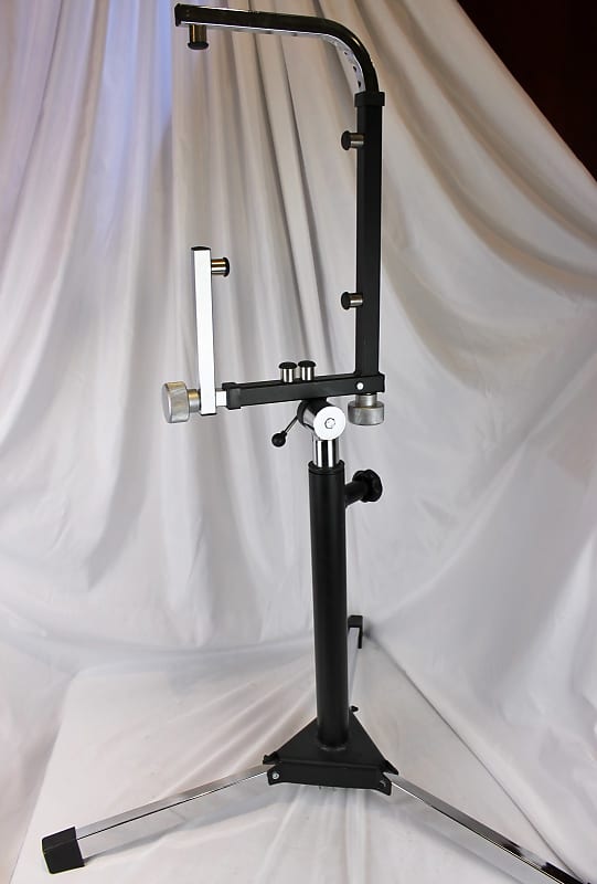 Chrome Accordion Stand Holds Accordion Upright for Playing Reverb