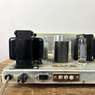 Fisher X-100-3 Integrated Tube Amplifier Early 1960's - Gold image 8