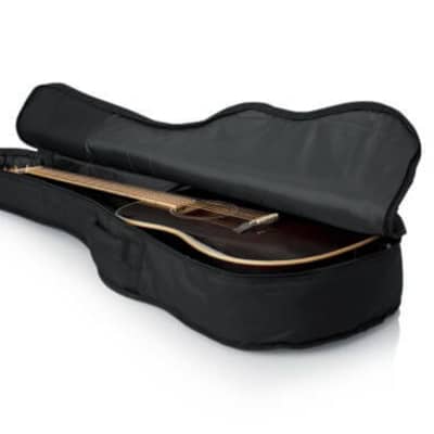 Gator GBE-DREAD Economy Dreadnought Acoustic Guitar Gig Bag 2010s - Black image 3