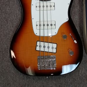 Godin Shifter 4 Bass Guitar Vintage Burst finish, made in Canada image 6