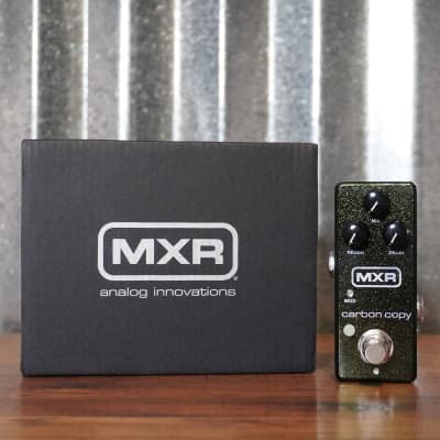 Dunlop MXR M299 Carbon Copy Mini Analog Delay Guitar Effect Pedal image 1