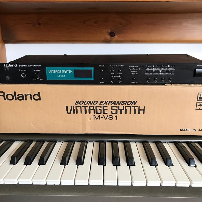 Roland M-VS1 Vintage Synth Module 1995 - Black