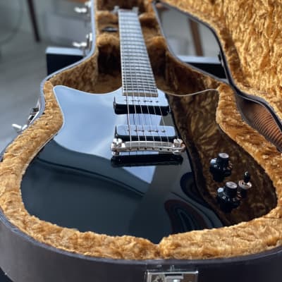 Frank Brothers Arcade 2018 Piano Black with Lollar P90s image 8