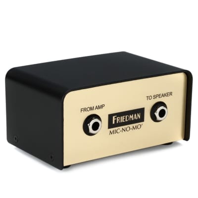 Reverb.com listing, price, conditions, and images for friedman-mic-no-mo-passive-cabinet-simulator
