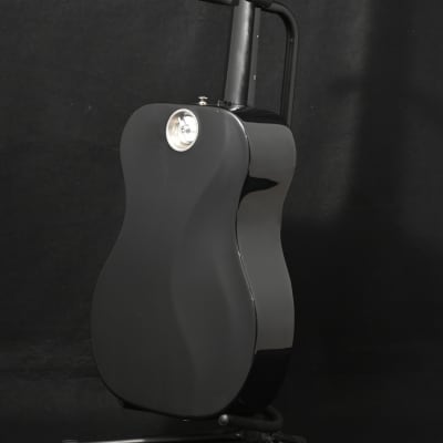 Journey Instruments OF660 Black collapsible/foldable carbon fiber acoustic guitar image 2