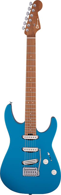 Charvel Pro-Mod DK22 SSS 2PT CM Electric Blue image 1