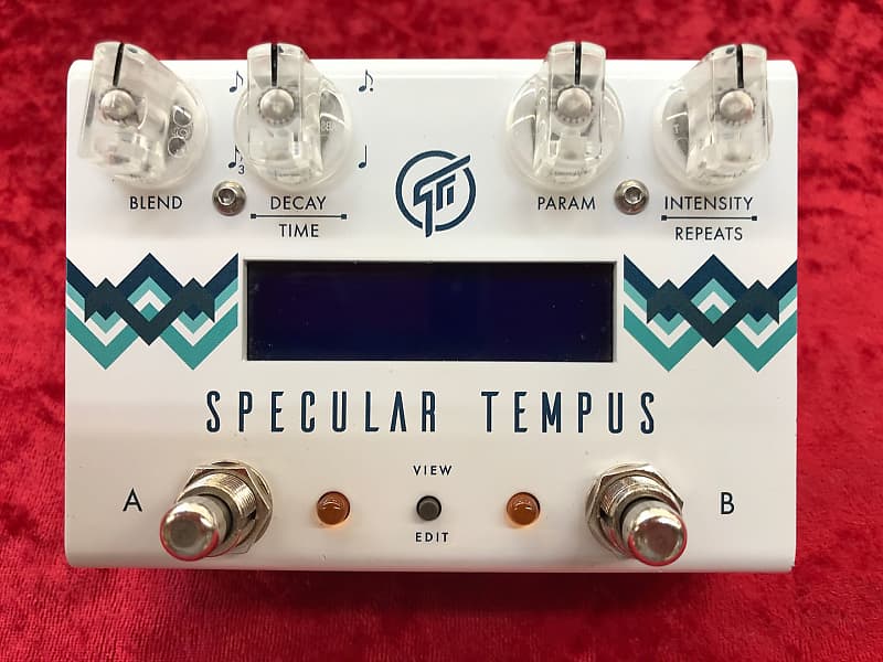 GFI System Specular Tempus Delay Guitar Effects Pedal Reverb