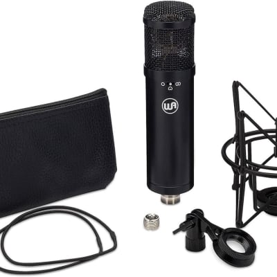 Warm Audio WA-47Jr Large-Diaphragm Condenser Microphone - Black image 8