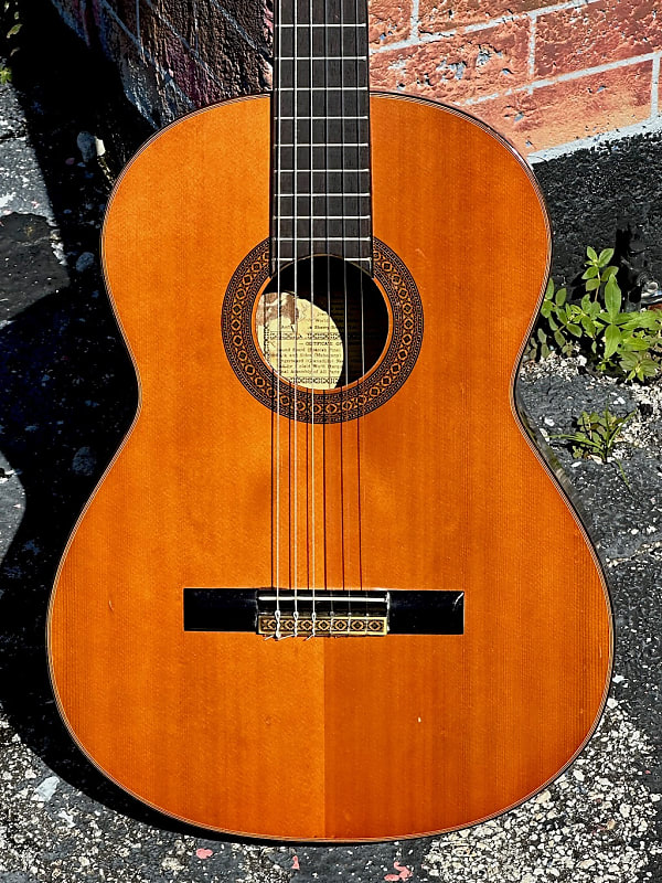 Garcia  model No.3 Classical 1974 - just a nicely aged 50 year old that plays & sounds great ! image 1