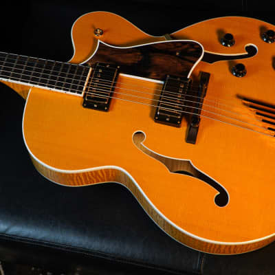 Heritage Eagle Classic Hollowbody Electric Guitar | Antique Natural | Brand New | $95 Shipping! image 8