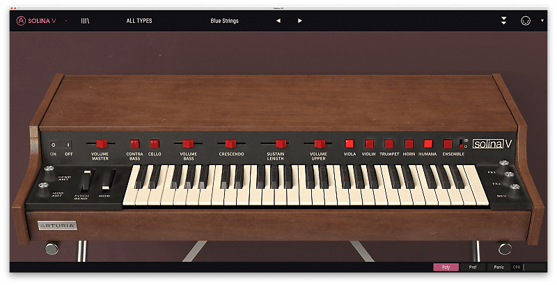 Arturia Solina V String Synthesizer Virtual Instrument Software image 1