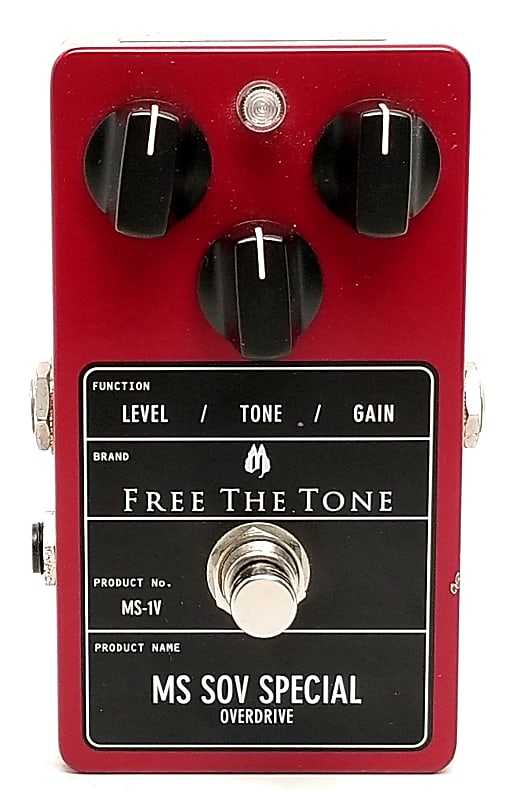 Free The Tone MS-1V MS SOV Special Overdrive