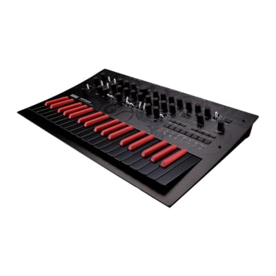 Korg Minilogue Bass Limited Edition 37-Key Polyphonic Analog Synthesizer with 100 Preset Sounds, 8 Voice Modes, and 16-Step Sequencer Onboard image 2
