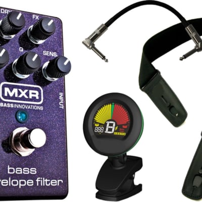 MXR by Dunlop M82 Bass Envelope Filter Bundle Purple image 3