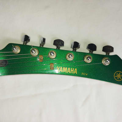 Yamaha  SGV300 Flying Samauri  Green Metalflake image 14