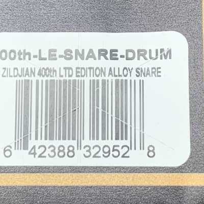 Zildjian 400th Limited Edition Snare Drum (#139 of 400) image 11