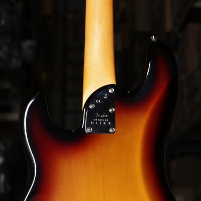 Fender American Ultra Precision Bass Guitar Ultraburst image 7