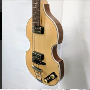 Hofner 500/1 Gold Label Violin Bass (Spruce Top with Madrone Burl sides & back) image 1