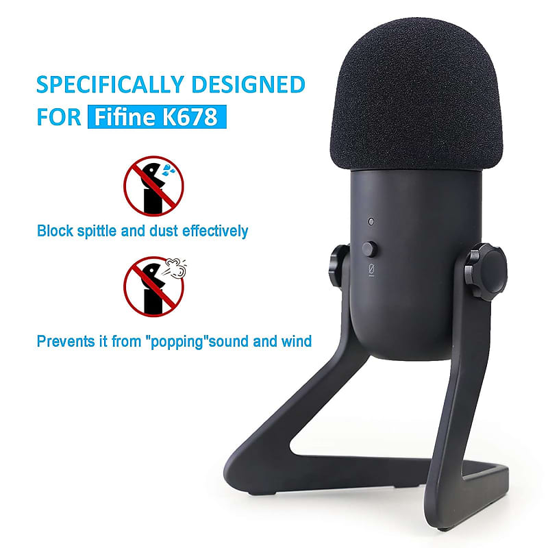 FIFINE Foam Cover, Pop Filter for AM8